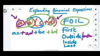 Expanding Binomial Terms @MathAndScience #math #gcse #maths #expression