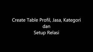 Basic MySQL | Create DB, Use DB, Create Table pt 2