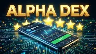 Alpha Dex - Обзор биржи | Bot в Telegram