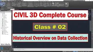 Civil 3D | Historical Overview about Data Collection in Survey - Class 2 | Autocad