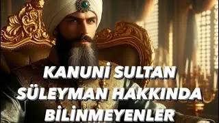 KANUNİ SULTAN SÜLEYMAN HAKKINDA İLGİNÇ BİLGİLER (görseller ve ses yapay zeka ile yapılmıştır)
