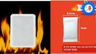How to make a simple pocket hot pack in 2 mins [2021]