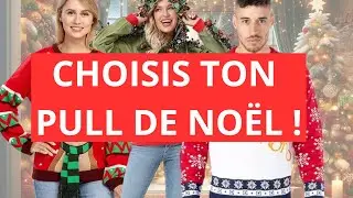 Pull de Noël : Glamour pour Femme, Sophistiqué pour Homme, et Moche!