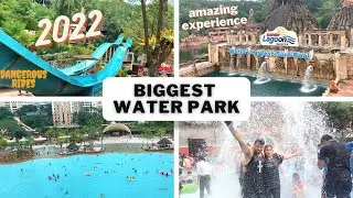 Sunway lagoon water park Kuala Lampur Malaysia  2022| Dangerous Water Rides| Haya Umair