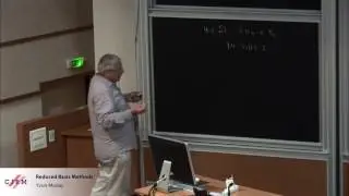 Yvon Maday: Reduced basis methods