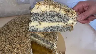 Самый вкусный и необычный МАКОВО-КОКОСОВЫЙ  торт