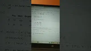 2.15 Create Dictionary and create DataFrame from dictionary