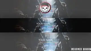 The Division YouTube Banner Template【Free PSD File】