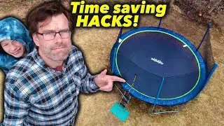 3 things YOU need to know before you buy - Zupapa Saffun 15' trampoline winter maintenance