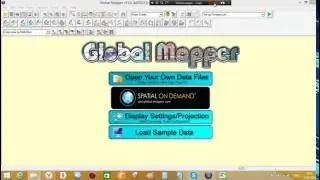 Importing ASCII files into Global Mapper