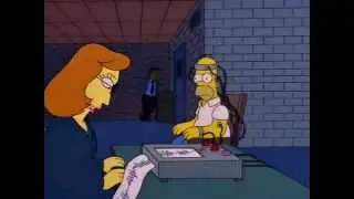 The Simpsons - Homer lie detector