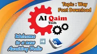 How to download Fonts for word | Dotted Font | Microsoft Word