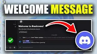 Discord: How to Set Up a Welcome Message