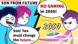 When a Gamer meets his Future Son