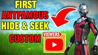 1st AntFamous Hide & Seek Custom