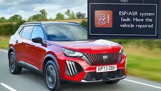 “ESP / ASR System Fault” warning in Peugeot cars