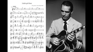 Johnny Smith - Little Girl Blue Transcription