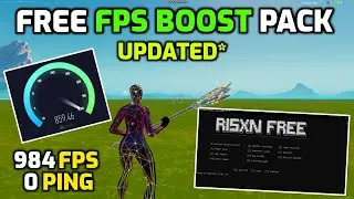 *ULTIMATE* Free Fortnite FPS boost Pack 🔧 (Boost Fps, Lower Delay & Lower Ping)