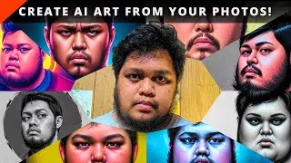 Create AI art Portraits using your photos with Stable Diffusion 1.5 Automatic1111 | Dreambooth
