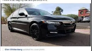 Air Bagged LS 2018 Accord!!