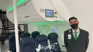 SkyArt A321 Neo ACF / OWE Trainer in action for Viva Aerobus - Mexico