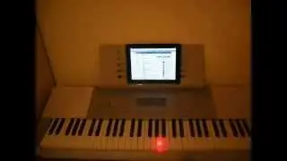 Крокодил Гена и Чебурашка -- Голубой вагон. Piano tutorial