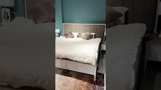 Лаконичный и стильный дизайн спальни коллекции Mugla в благородных оттенках.