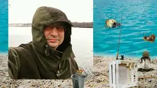 Семья. Рыбалка. Рыбаки.