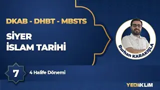 2026 DKAB - DHBT - MBSTS 7 - 4 Halife Dönemi - Burhan KARAKIŞLA