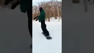 флэт фристайл на сноуборде flat freestyle #groundtrick #butter #snowboarding #snow