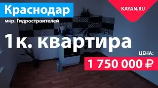 Купить однокомнатную квартиру в Краснодаре по ул. В. Гассия / ул. П. Знаменского