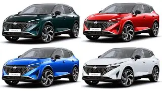 2025 Nissan QASHQAI - All COLORS Detailed Comparison | What is your favourite?