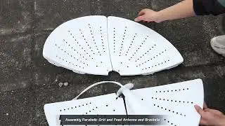 Free shipping!!!Dish Hyperbolic Antenna,Frequency Range: 1710-4200MHz,Gain:Real 22dBi,VSWR: ≤2.0
