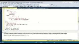 Dynamic pivot in SQL example