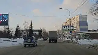 Барнаул, Ленинский проспект (ул. Матросова)  --  Барнаул, проспект Строителей (Павловский тракт)