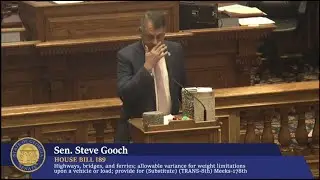 Georgia Senate 2023 - Day 38 Afternoon Part 1