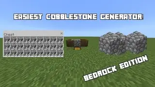 How to Make a Cobblestone Generator in Minecraft
