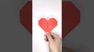 Easy paper heart 