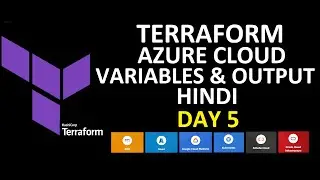 How to use variables in terraform code Hindi | How to take output from cloud created resources Hindi