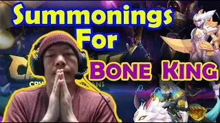 Calibria: Crystal Guardians - Summonings for Bone King!!