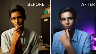 Budget Lighting Setup for YouTube Videos | Easy and Cheap Cinematic Lighting | Make Better Videos