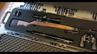 SPRINGFIELD M1A Loaded - Vortex PST Gen II Scope - Springfield Mount - Harris Bipod & Plano Case.