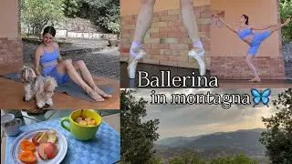 un giorno nella vita di una BALLERINA in vacanza🩰 allenamenti, passeggiate, ricette veg🌱