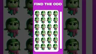 HOW GOOD ARE YOUR EYES 😭 || Part 301 || Find The Odd Emoji Out | INSIDE OUT 2 #emoji  #insideout2