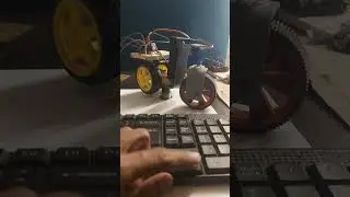 Control a three-wheeler robot toy via a web browser using ESP8266! #2