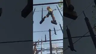 верëвочный парк часть  5