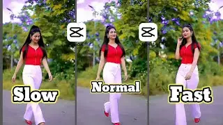 Smooth slow motion video editing in capcut | capcut slow motion edit toturial | pashto toturial