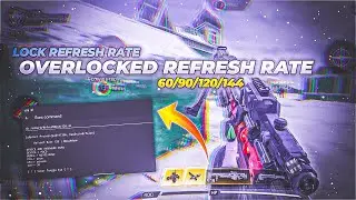 Overlock & Lock Your Refresh Rate⚡🔥No Need Root!🤩Stabilize FPS - Best Magisk Module⚡🔥
