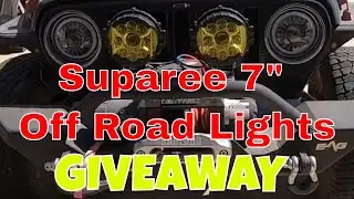 Suparee Off Road Lights Review And GIVEAWAY