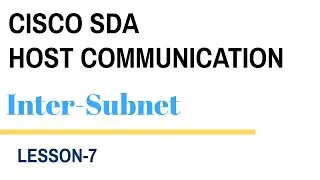 Cisco SDA Host Communications- Inter-subset